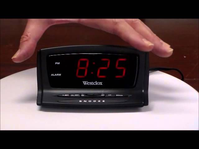 Westclox Auto Set Digital Led Electric Alarm Clock You Digital Led Electric Alarm Clock, How To Fix A Westclox Alarm Clock In Arduino