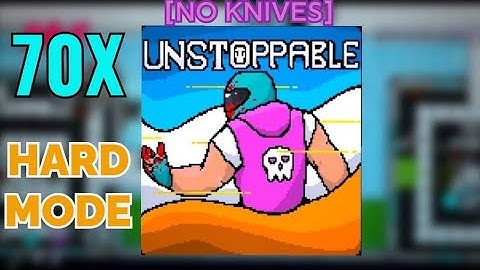Unstoppable (Hard Mode, Biker&No Knives) 70x Full Combo | Hotline Miami 2 (level editor single)