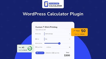 WordPress Calculator Plugin: Stylish Cost Calculator
