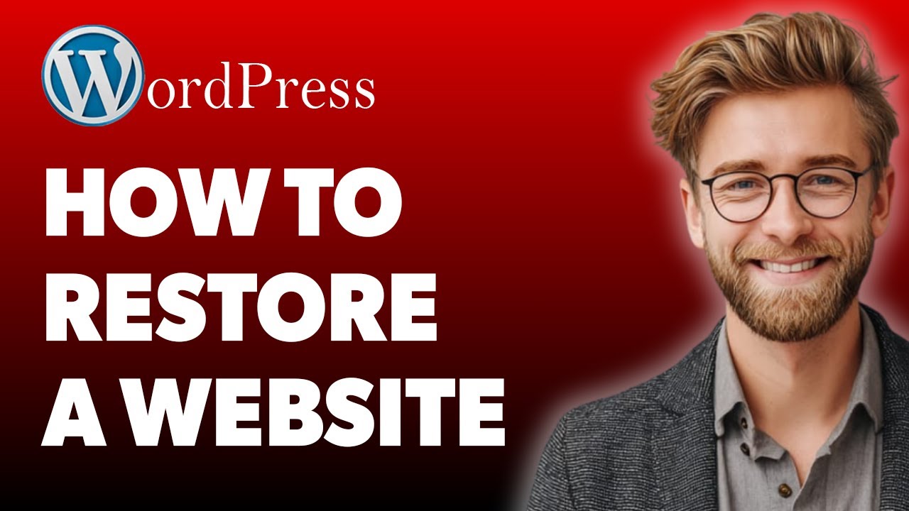Website Restored How To Restore A Wordpress Website Restoring Files And Database [2025 ...