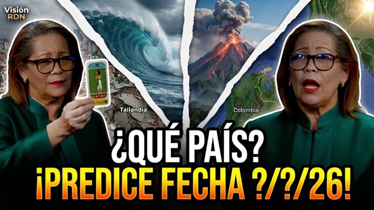 Miniatura de YouTube: Grave Soraya Vidente PREDICE Terremoto de 9.2  REVELA  PAIS ya acertó INDONESIA y Colombia HOY