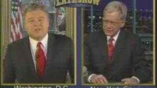 Frank Caliendo on Letterman as Bush