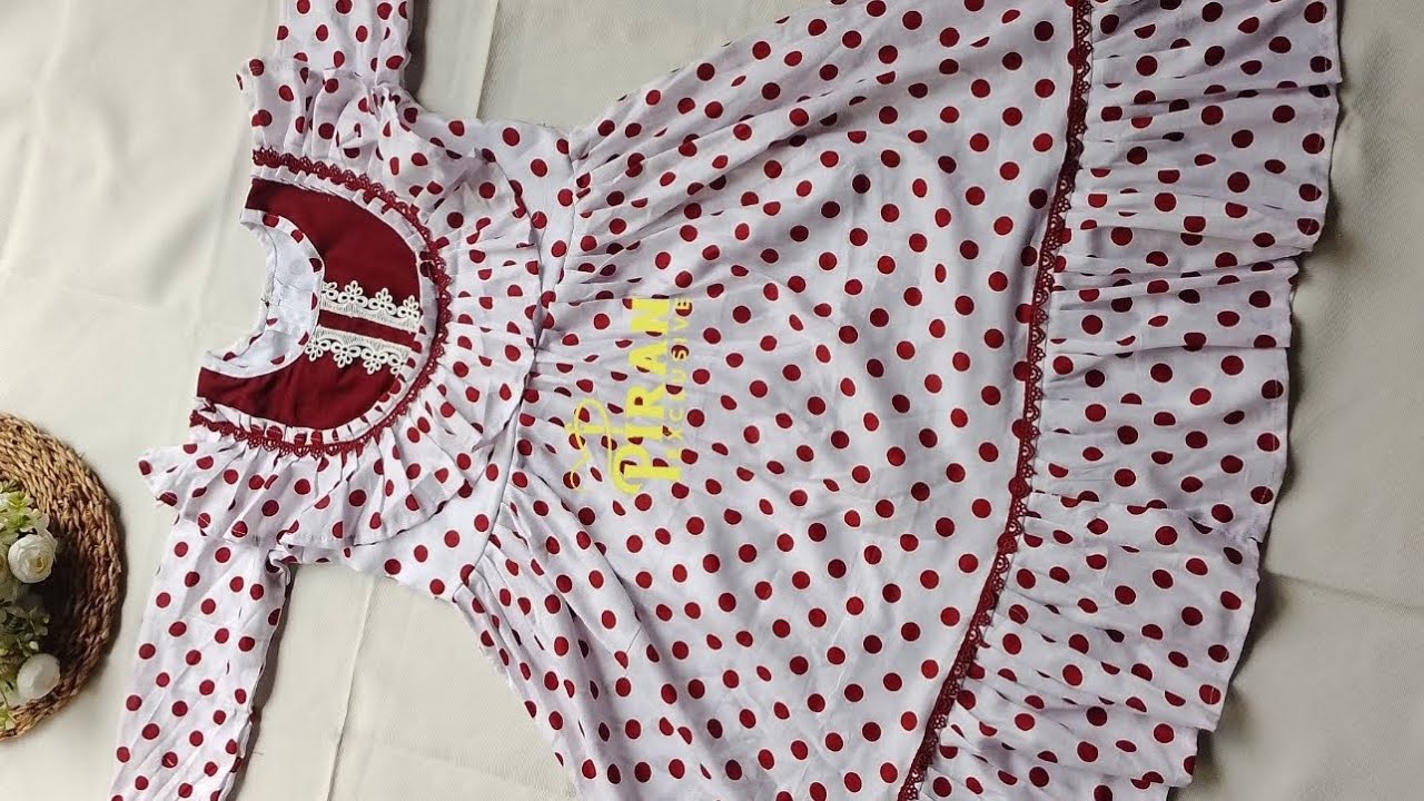 গজ কাপড়ের তৈরী কাষ্টমাইজ বেবি ড্রেস /customise baby dress 