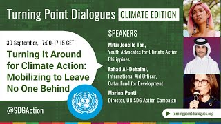 Climate Action: Mobilizing to Leave No One Behind Youth Advocates  | United Nations