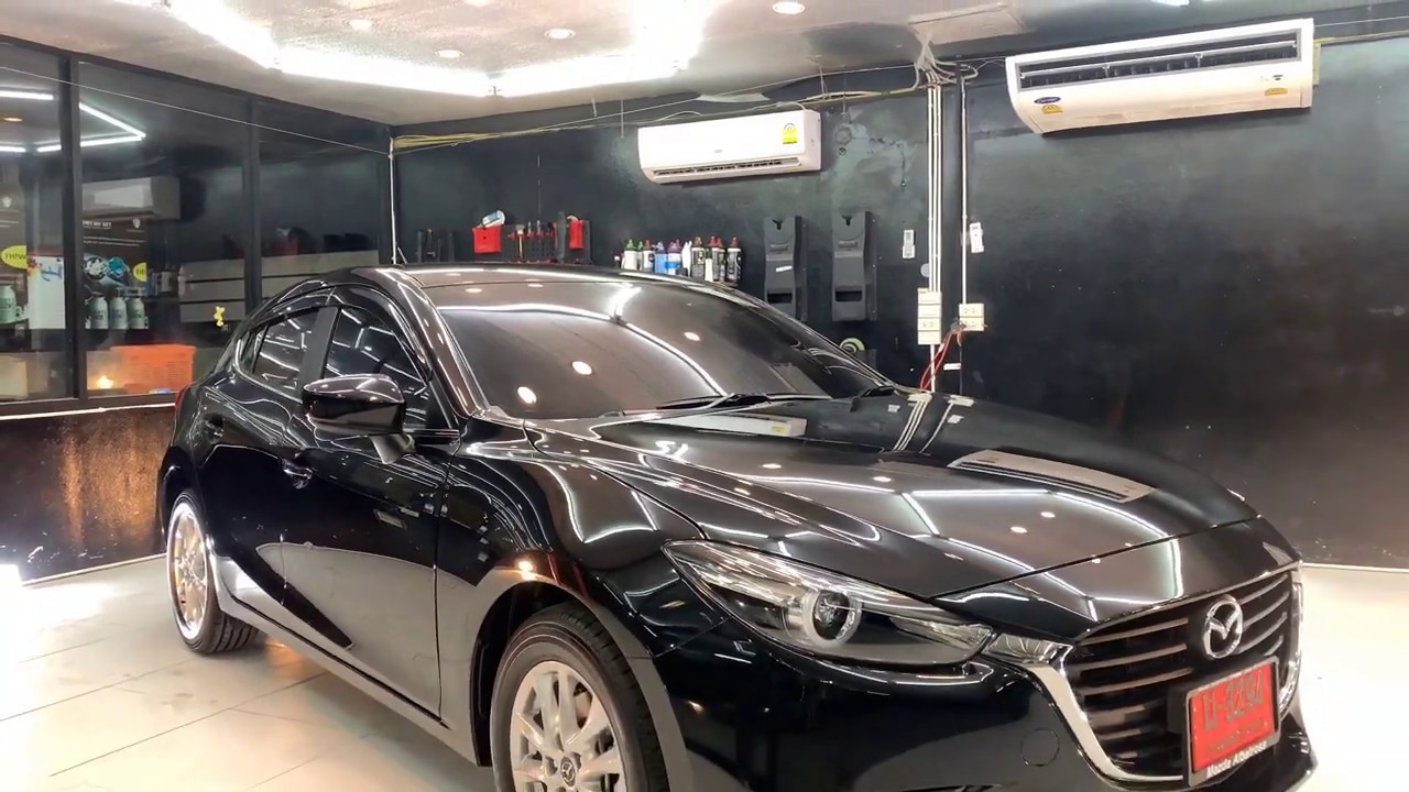 เคลือบแก้วMazda3 