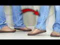 ✅A NEW WAY TO. NO ONE HAS EVER SEEN ANYTHING LIKE THIS BEFORE. How to make jeans shorter