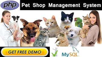 Online Pet shop Management System Project in PHP | MYSQLI | HTML - College Projects for CS