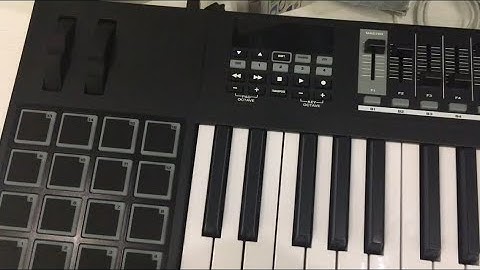 ASMR MIDI Keyboard (M-AUDIO CODE61)