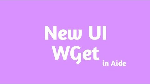 New UI for WGet Preview | Inspired By wget tool | By Farhan Ali