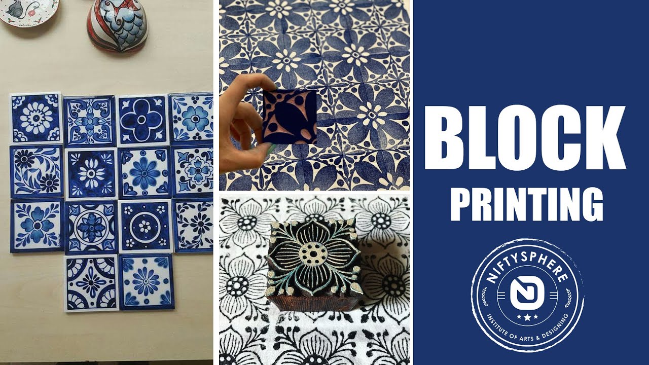 Basic of Block Printing। Hand Block Printing Process by Using Wooden ...