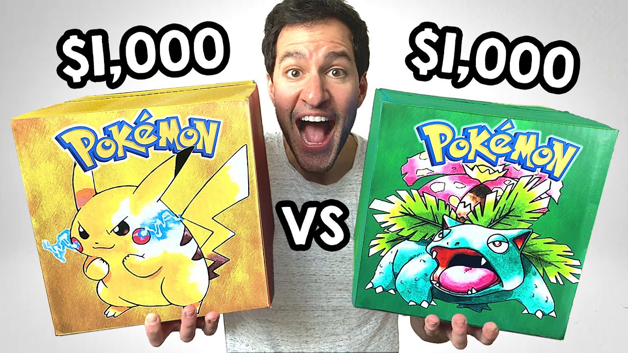 Can $1,000 YELLOW Box Beat $1,000 GREEN Box?