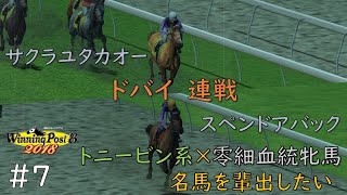 ウイニングポスト8 18 7 トニービン系と零細血統で名馬を輩出したい ゆっくり実況 Youtube