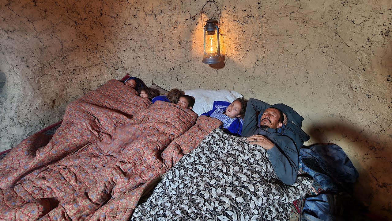Surviving the Nights in a Mud Cave | Afghan Village Family’s Harsh Reality