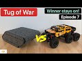 TUG OF WAR! Lego Technic 42099 6x6 Mod Vs The Grazer All Tracked Tank. Winner stays on Episode 7! 4K