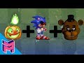 Plants vs Zombies Fusion Hack Animation ( Jack O' Lantern + Sonic.exe + Fnaf )