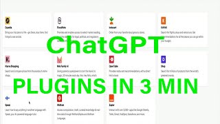 ChatGPT Plugins explained in 3 minutes | ChatGPT Plugins Turn ChatGPT Into a BEAST 🐂