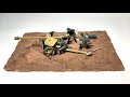 Waste Land Diorama , Tamiya 7.5cm Anti-Tank Gun / Pak 40