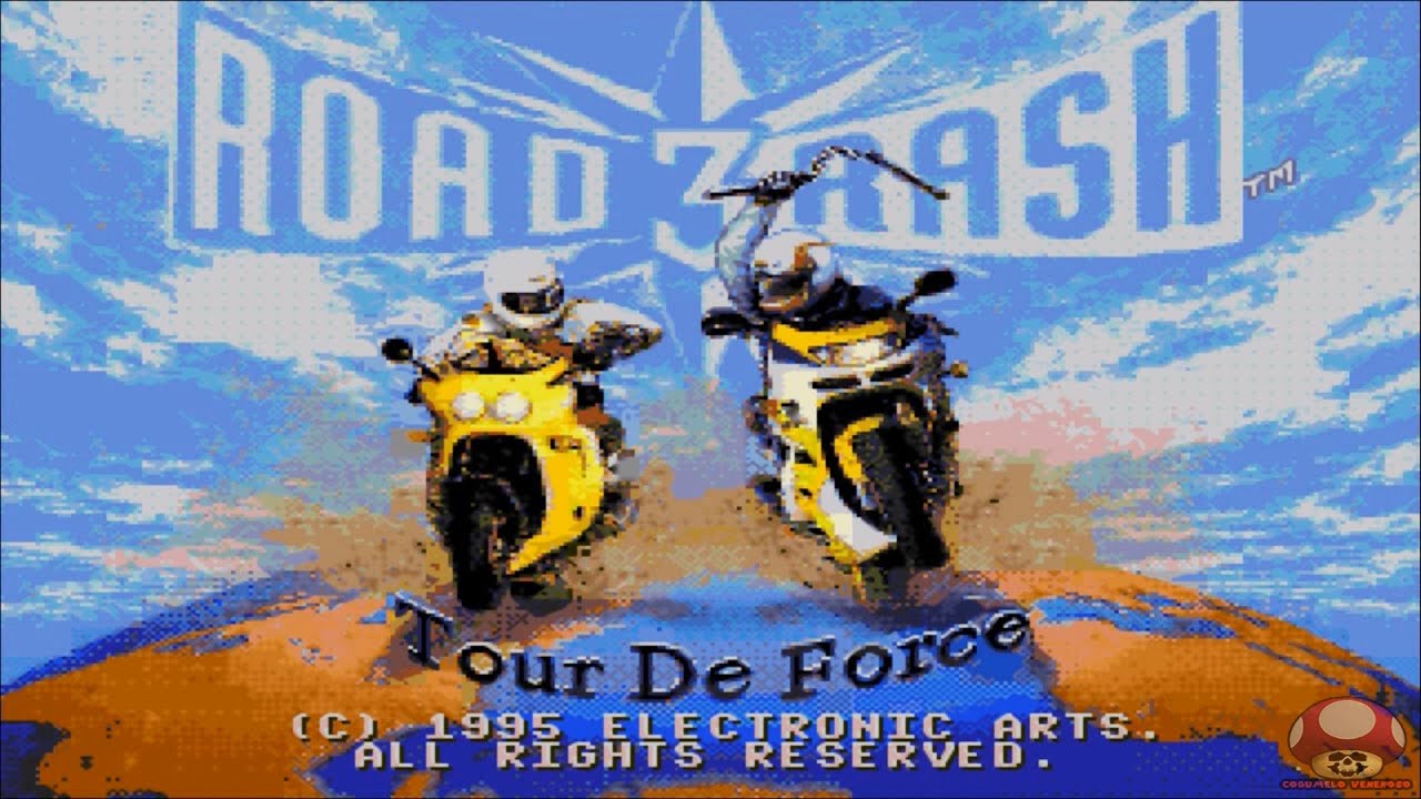 Road Rash 3 (Mega Drive - Genesis): Intro - YouTube