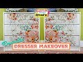 Romantic Dresser Makeover Romantic Dresser Makeover