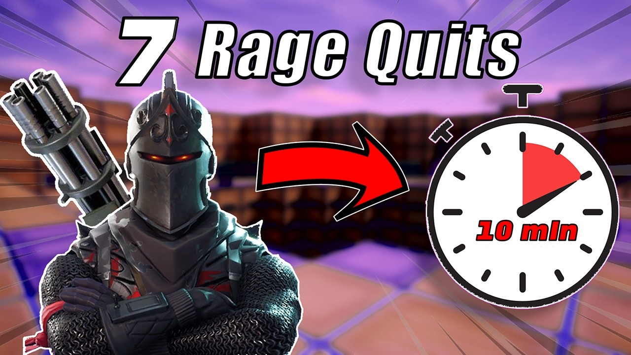 За 10 минут заставили семерых детей из Fortnite выйти из игры из-за злости...