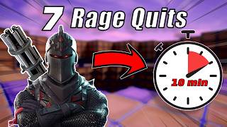 Making 7 Fortnite Kids Rage Quit In 10 Minutes...