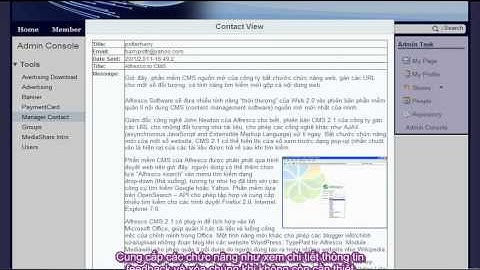 [ Alfresco ECM - customize share ] 8-Admin-Manager ContactUS.avi