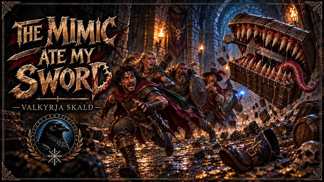The Mimic Ate My Sword | Valkyrja Skald | Nordic Fantasy Music