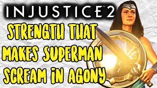 How Strong is Wonder Woman ( INJUSTICE 2 ) - DC COMICS - Gaming