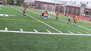 6/15/2014 LJ gets the ball to his fellow FireJet and...scores!  File 00186