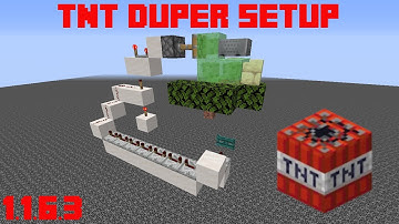 TNT Duper Setup for Minecraft 1.16.3