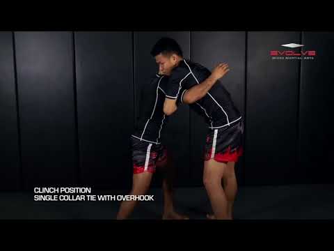 Muay Thai Clinch Grips and Sweeps