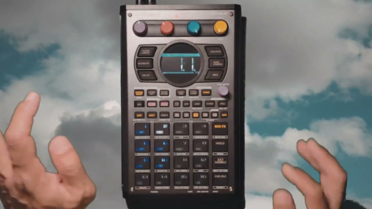 Brooding Guitar Loop with Chopped Drums | SP404mk2