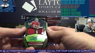 2019 Panini Obsidian Football Hobby 12 Box Case Break #9