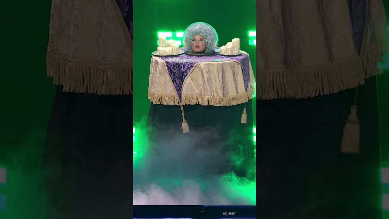 Still thinking about Megan Hilty transforming into Madame Leota 💙 #D23