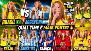Brazil 🇧🇷 vs Argentina 🇦🇷 vs Portugal 🇵🇹 vs Colombia 🇨🇴 vs France 🇫🇷 Dance Battle🔥2026 World Cup