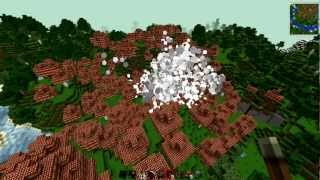 Minecraft How To: TNT Forest screenshot 1