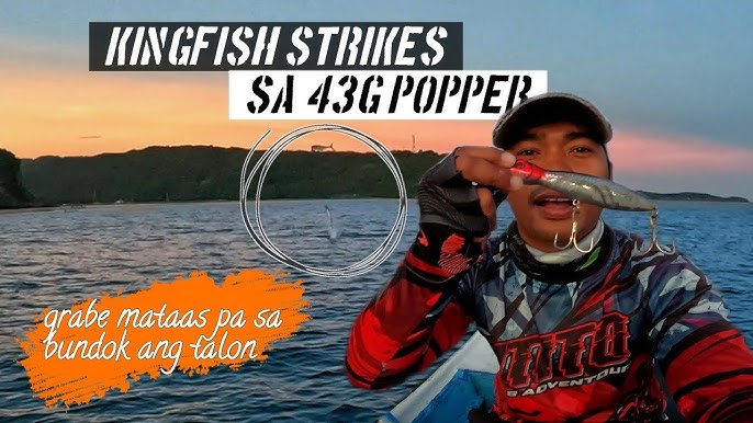 BOAT POPPING FISHING  BUKO LANG MALAKAS 