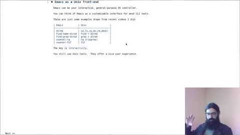 Vlog: switching to emacs