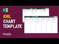 Kwl chart template  teaching strategy framework in excel