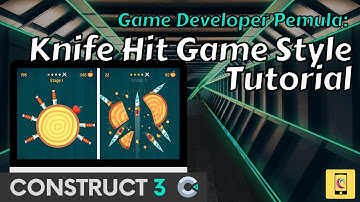 Knife Hit Game Style Tutorial using Construct 3