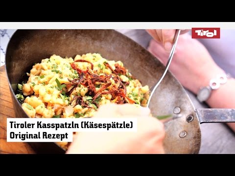 CREMIGE KÄSESPÄTZLE, ein SUPER LECKERES, SCHWÄBISCHES NUDELGERICHT.. 