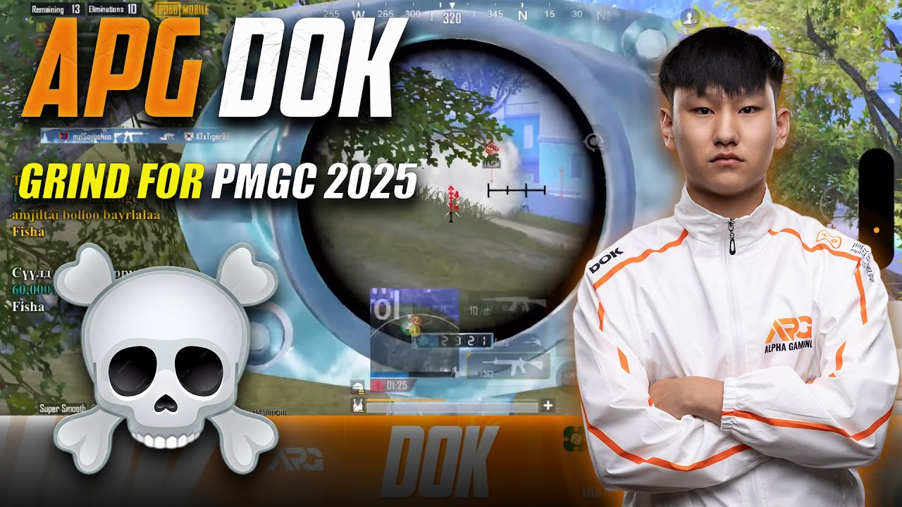 DOK Showing Why He Deserved The PMGC 2025 MVP TITLE AFTER TOP!!🇲🇳🔥APG DOK SOLO 16 ELIMINATION UR!!😱👑