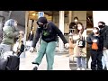 突然プロ本人が路上演奏したら、大観衆で駅前大パニックに...