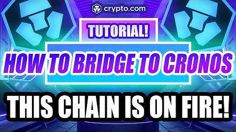 HOW TO BRIDGE TO CRONOS *TUTORIAL*  | CRYPTO.COM | $CRO