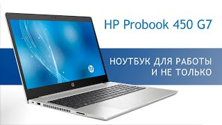 HP Probook 450 G7 - ноутбук для работы и учебы | Обзор HP 450 G7