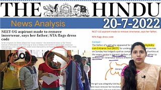 20 July 2022 | The Hindu Newspaper Analysis in English | #upsc #IAS screenshot 4
