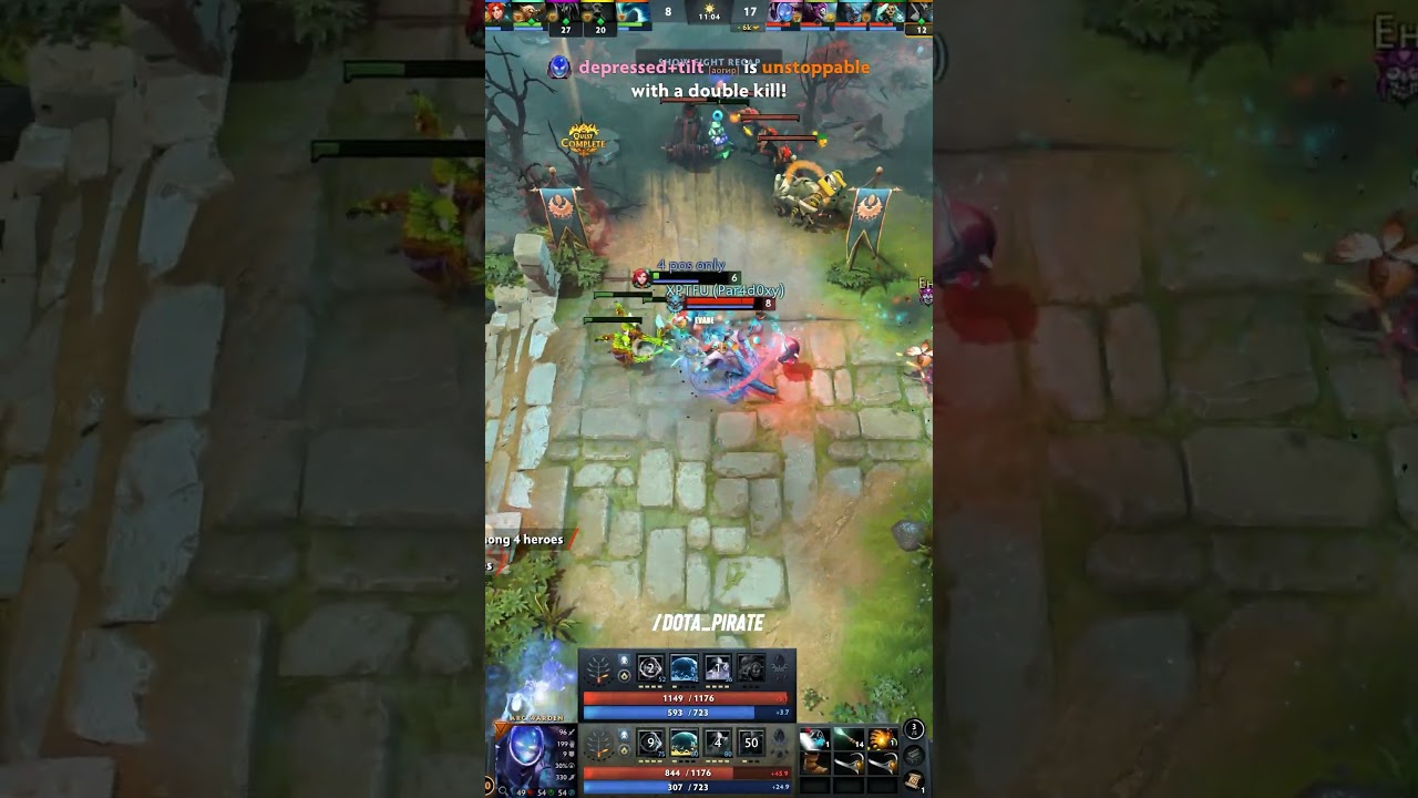 Weakest Starcraft player tries Dota 2 💀 