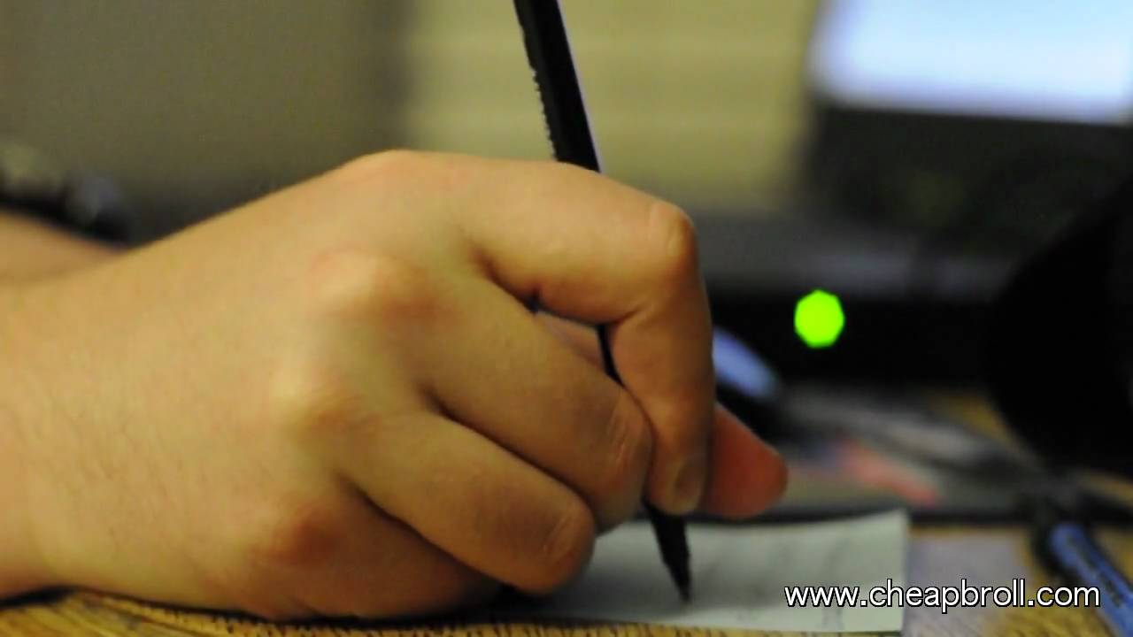 Hand Writing Notes By Computer 01.mov - YouTube