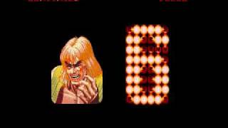 Super Street Fighter 2 The New Challengers (Genesis) Ken Game Over