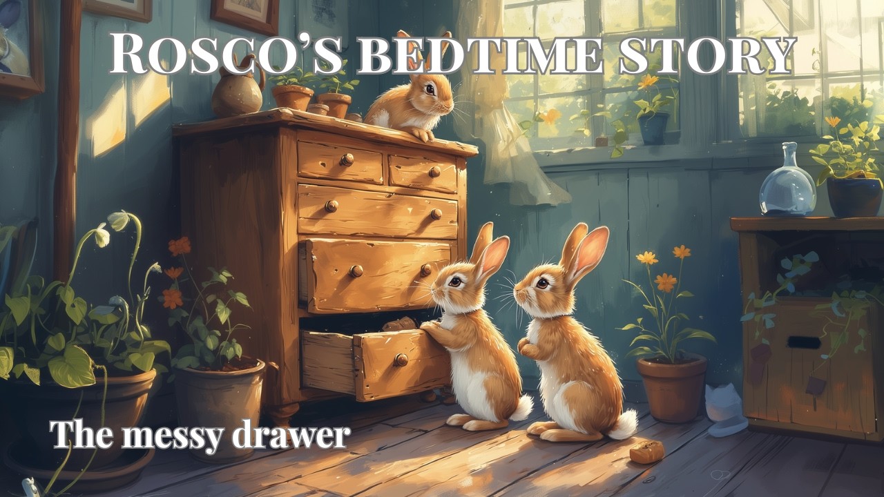 A Short Bedtime Story for Kids: The messy drawer